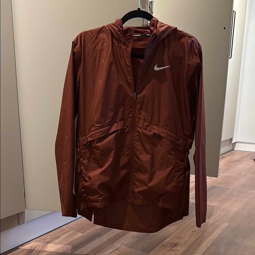 Nike Rust Red Windbreaker Jacket